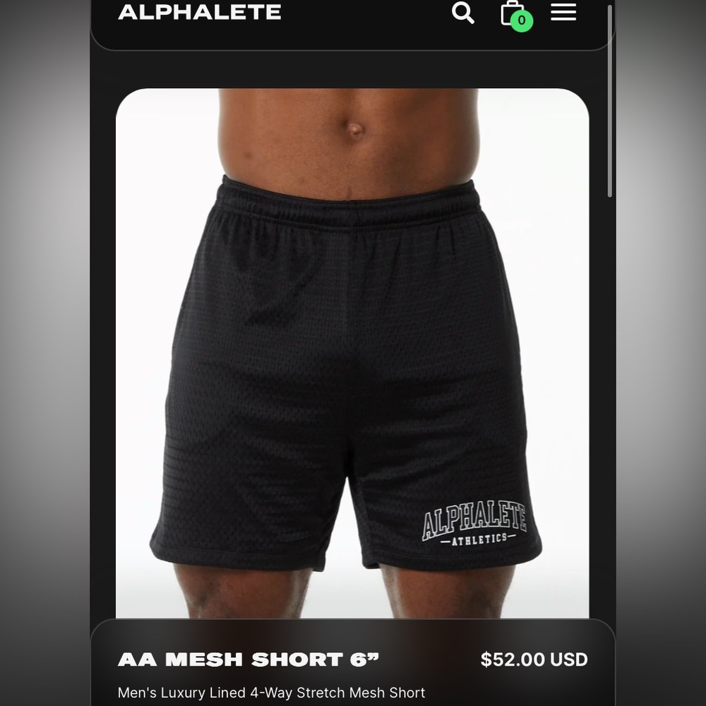 Alphalete shorts